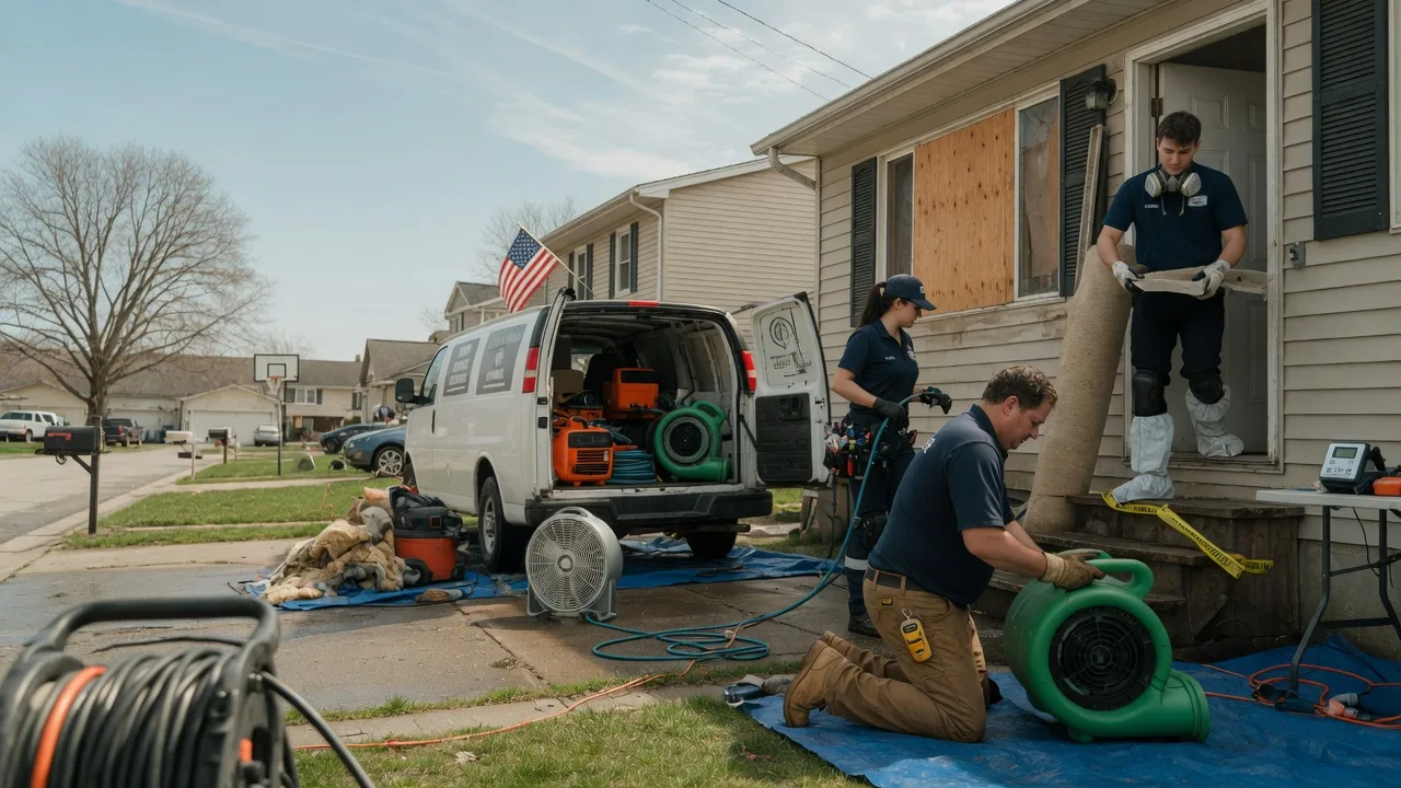 Water Damage Restoration in Gorham, KS near me